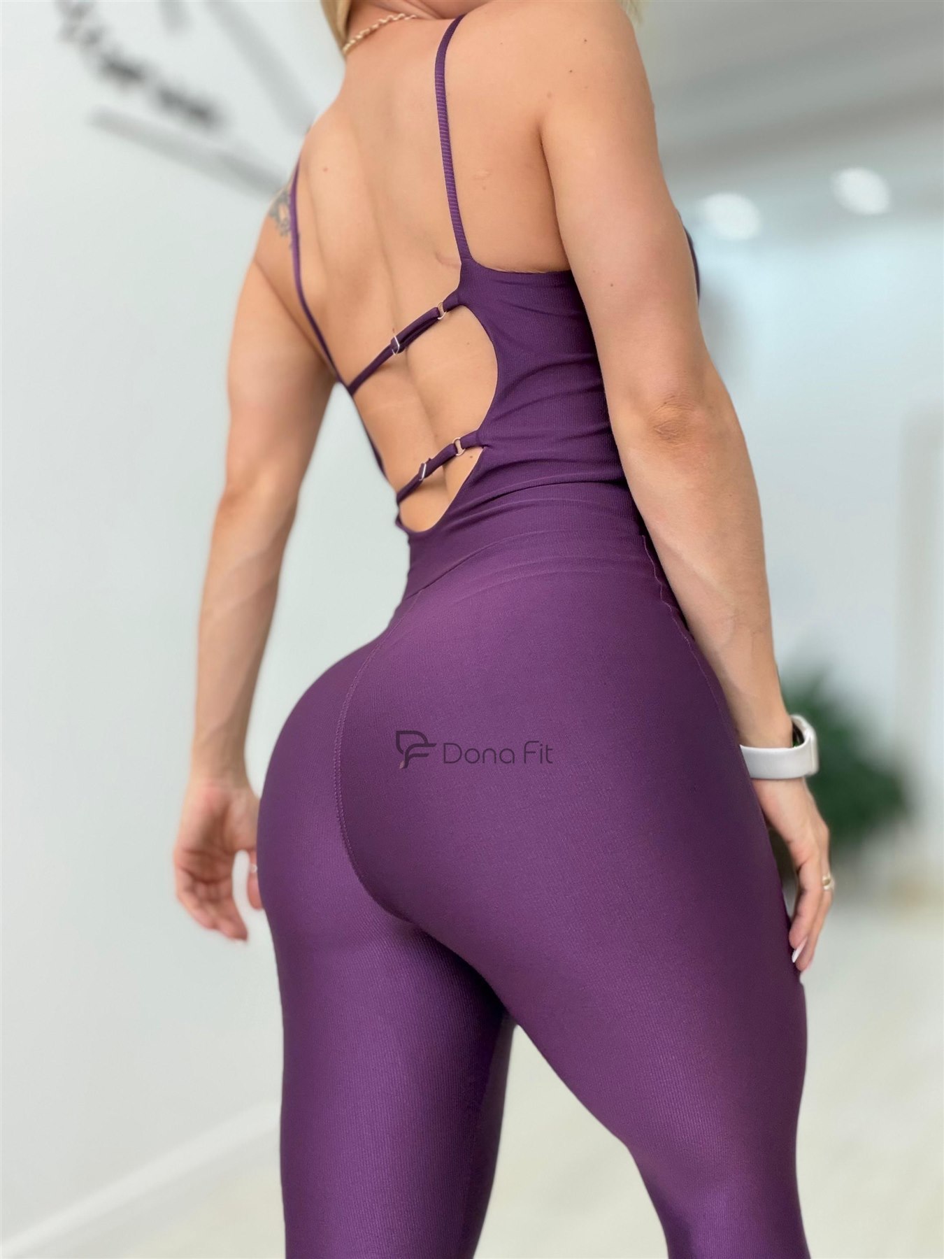 Caimento Macacão Lavanda